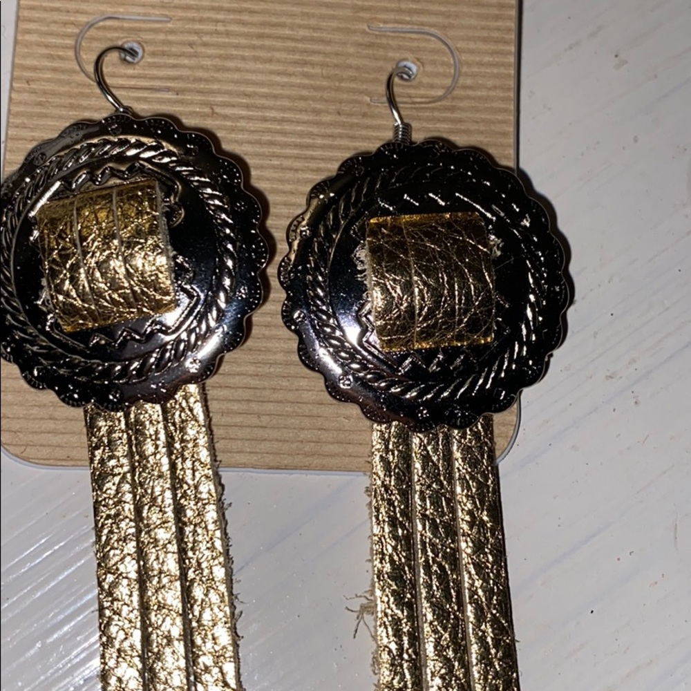 Concho earrings - Picture 2 of 2